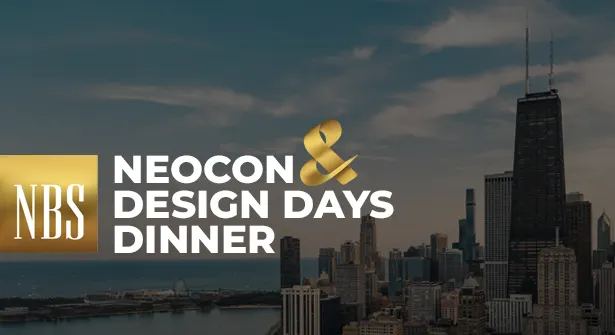 NBS NeoCon & Design Days Dinner 2026