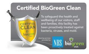 NBS BioGreen USA Window Cling