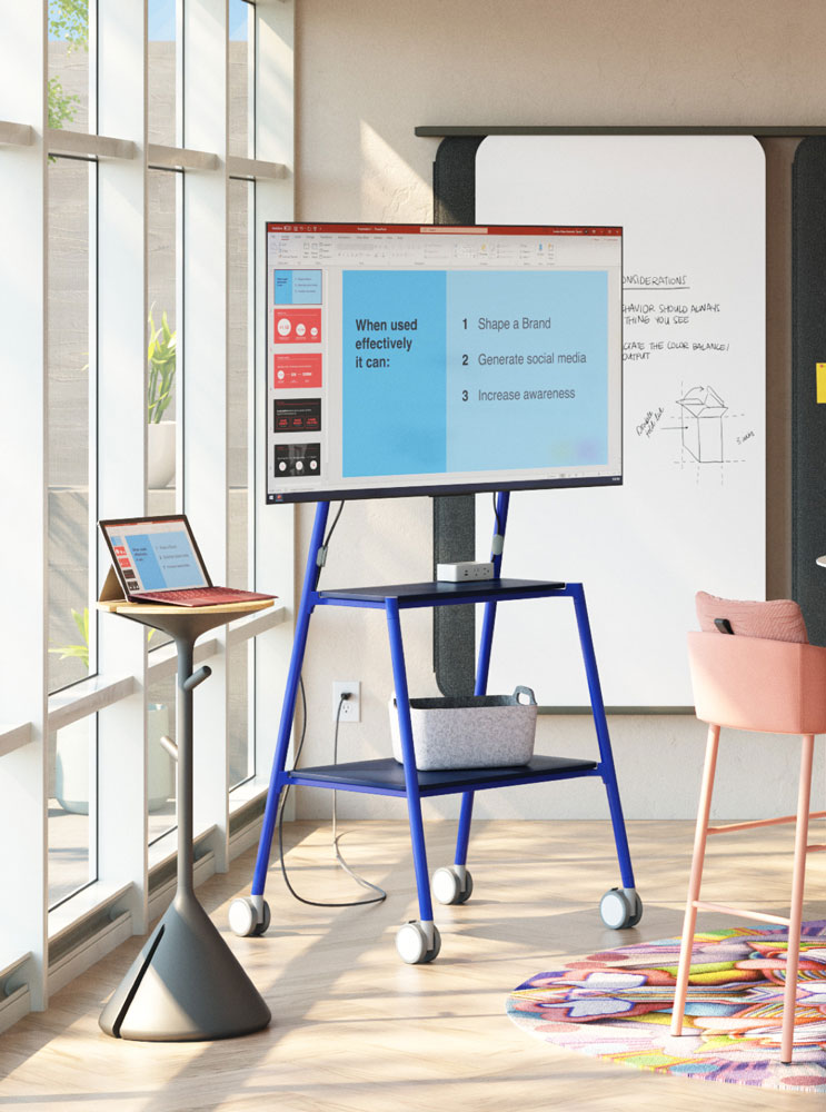 Flex Media Cart by Steelcase