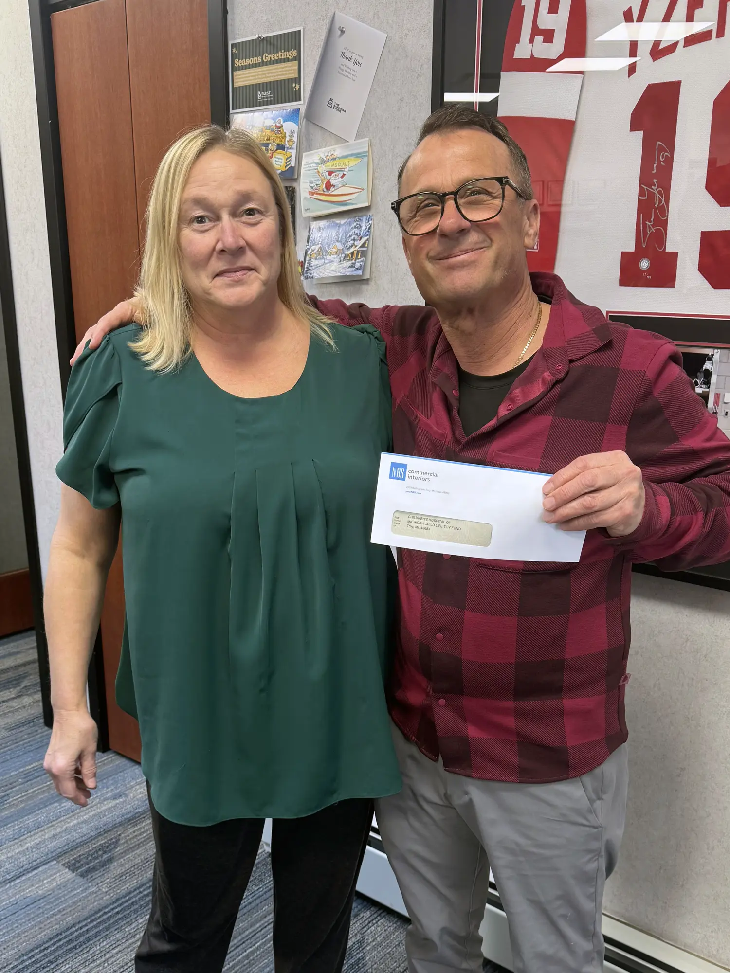 NBS Operation Snowpile Check Drop Off