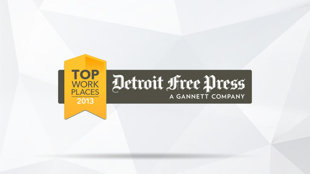 NBS Performance Detroit Free Press Top Workplaces 2013