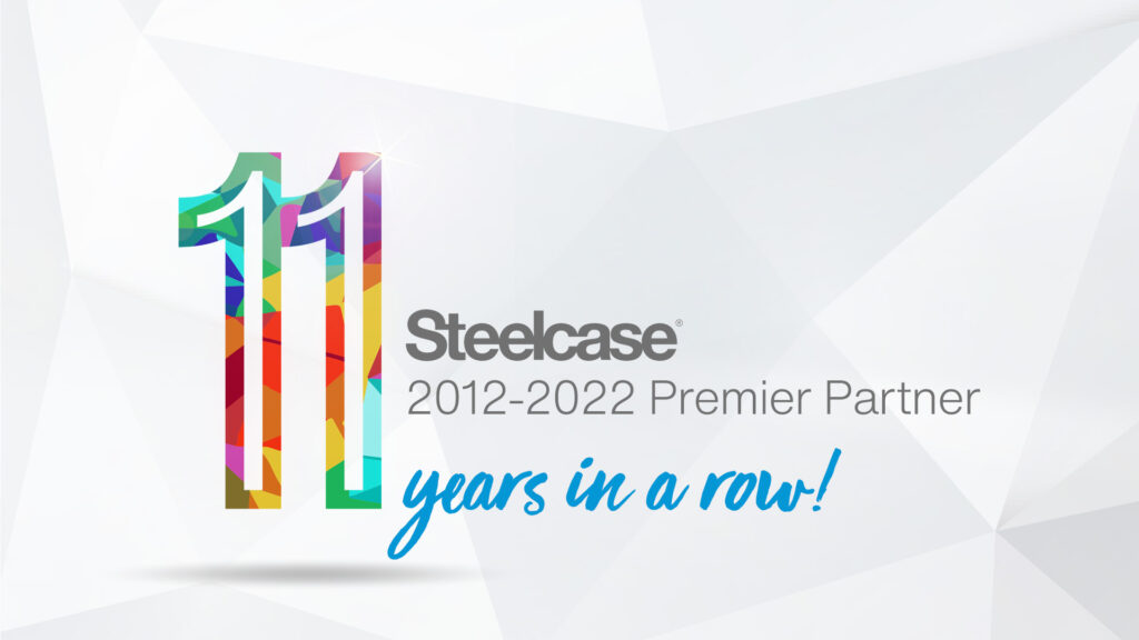 NBS Steelcase Premier Partner Award 11 years