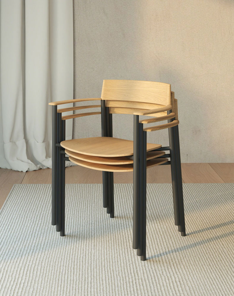 Perxa Chair by Viccarbe